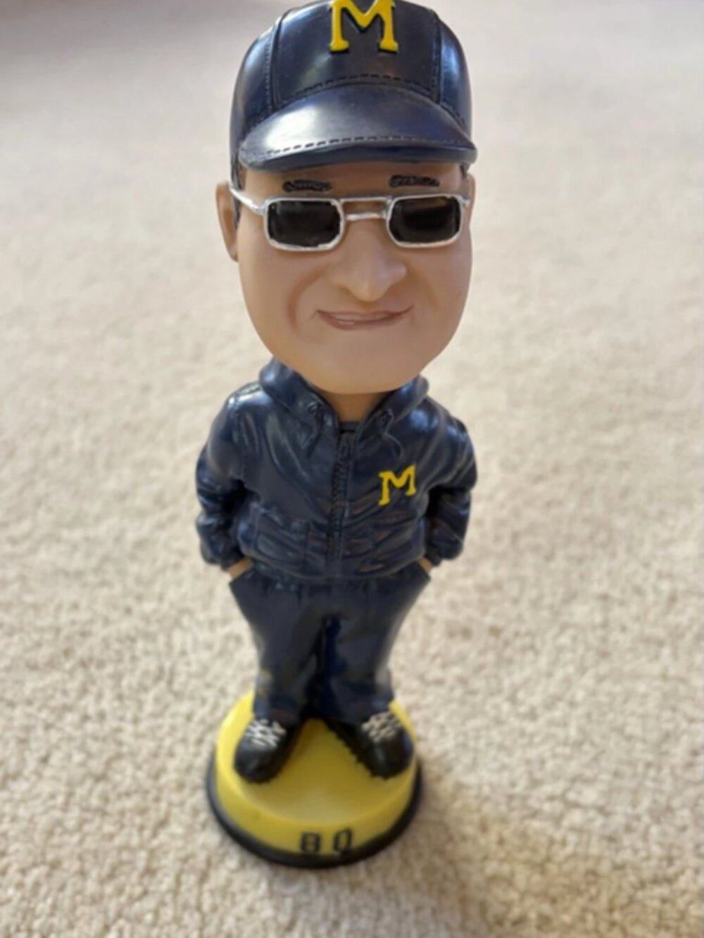 Bo Schembechler Univ of Michigan Forever Collectibles Ltd Edition Bobblehead NIB